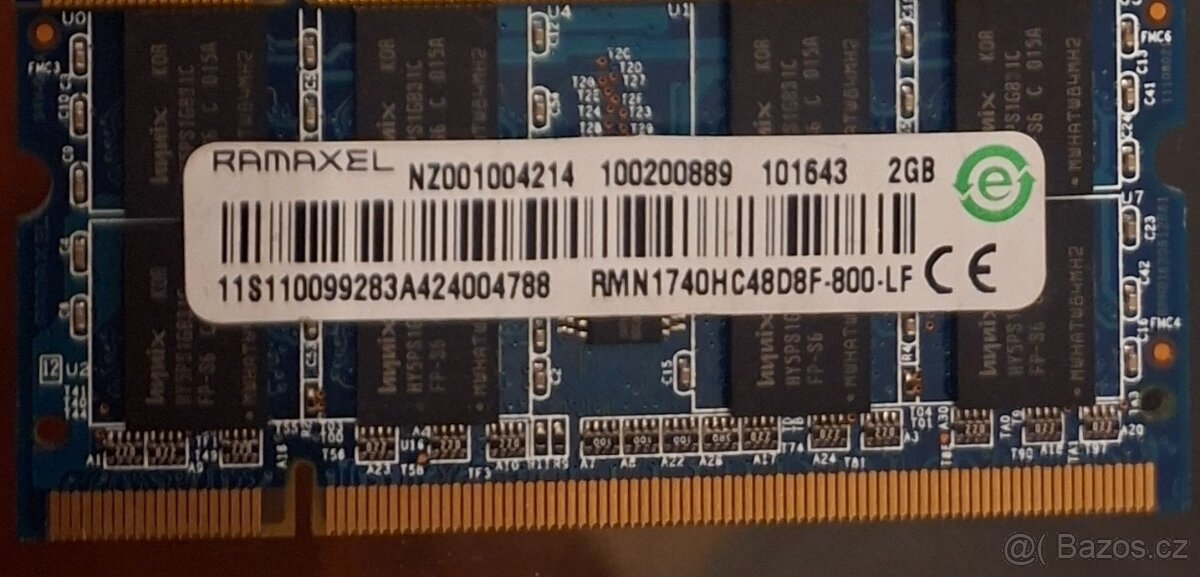 RAM DDR2 Ramaxel RMN1740HC48D8F-800-LF