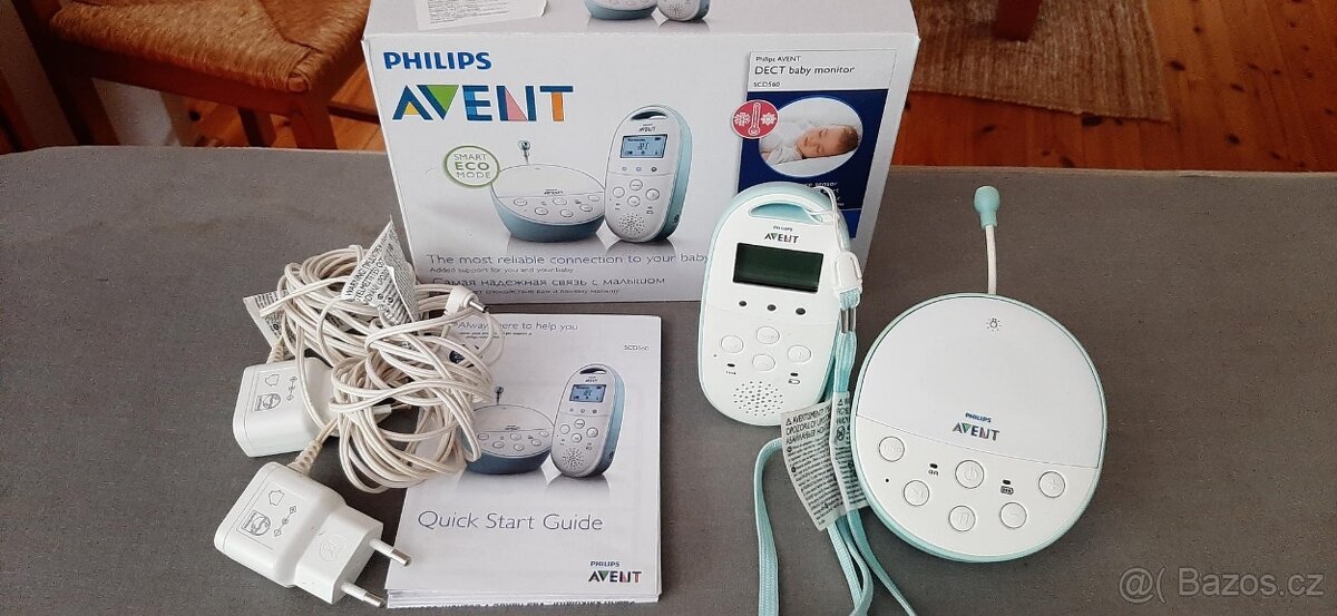 Digitální elektronická chůvička AVENT SCD560