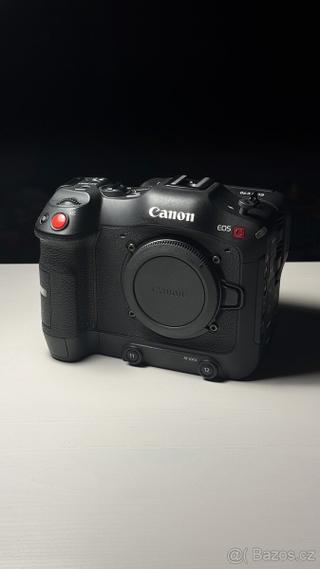 Canon EOS C70, klec Tilta + handle, Speedbooster 0,71x