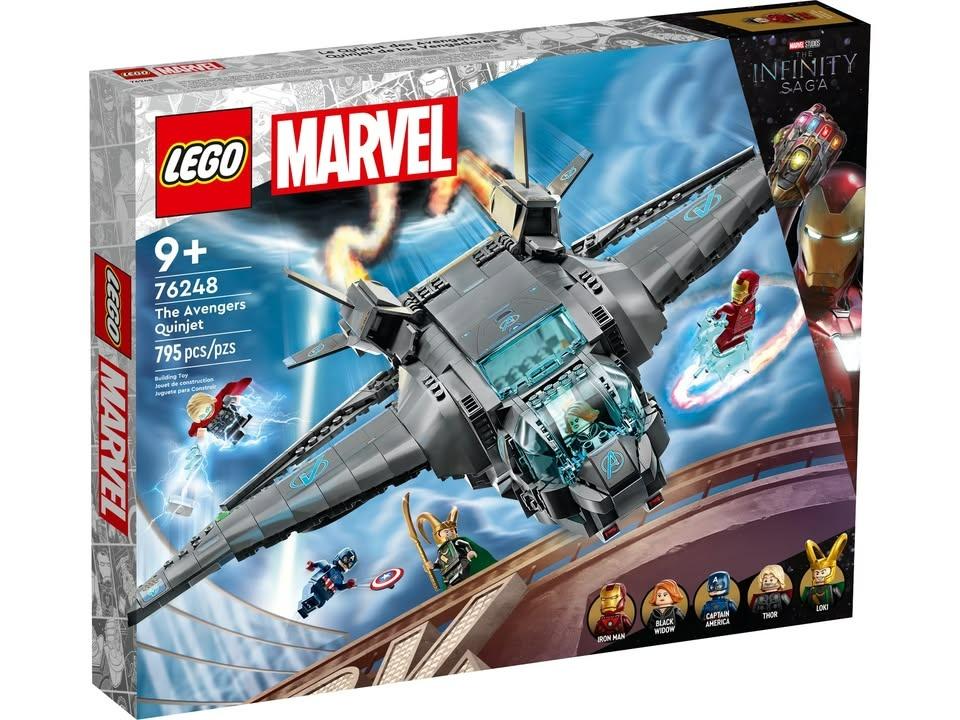 LEGO® Marvel 76248 Stíhačka Avengers Quinjet