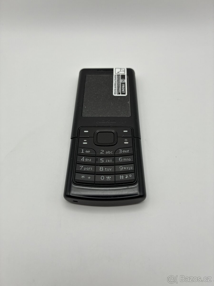 Nokia 6500 Classic Black – kovový telefon / funkční