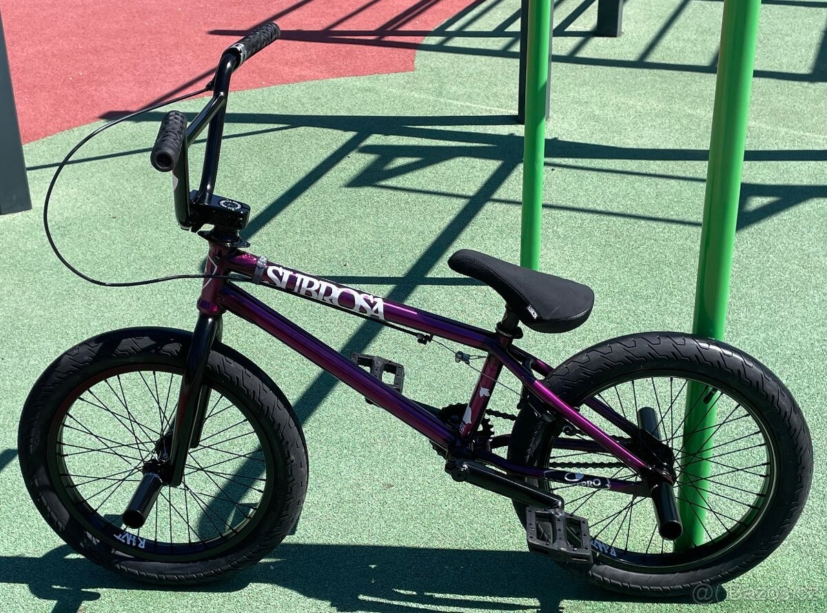 Subrosa WINGS PARK 18" Trans Purple BMX