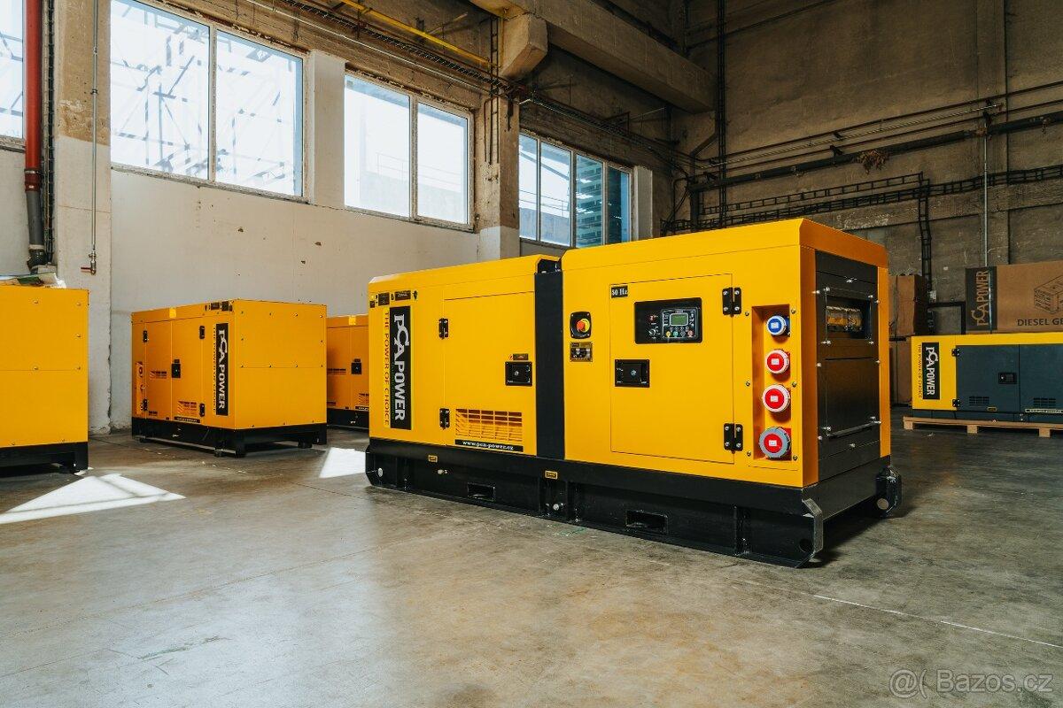 Naftová elektrocentrála PCA POWER PDE-66 kVA s ATS