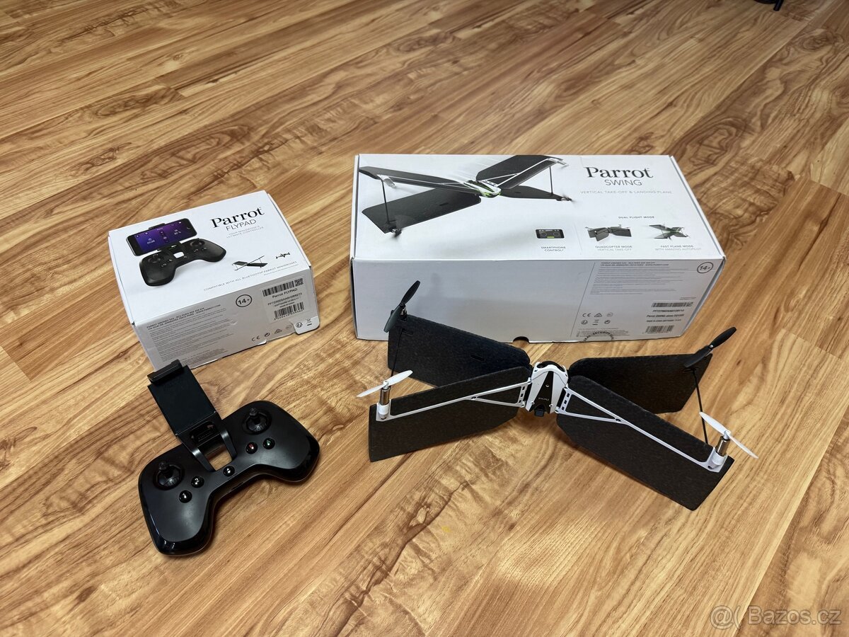 RC dron/letadlo parrot swing