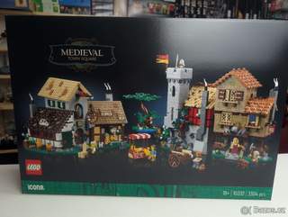LEGO Icons 10332 Středověké náměstí nové