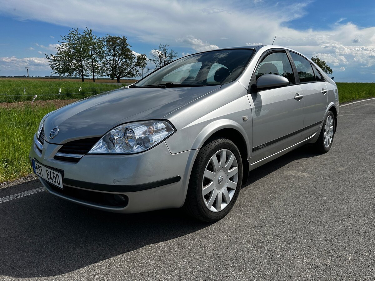 Nissan Primera P12 1.8 benzín, 85 kW, TK 6/2027