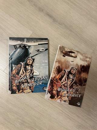Set 2 knih Biggles