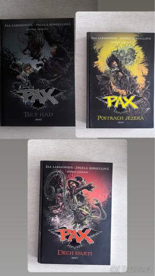 Set 3 knih PAX (6., 7., 8. díl) – Larsson, Korsell | Host