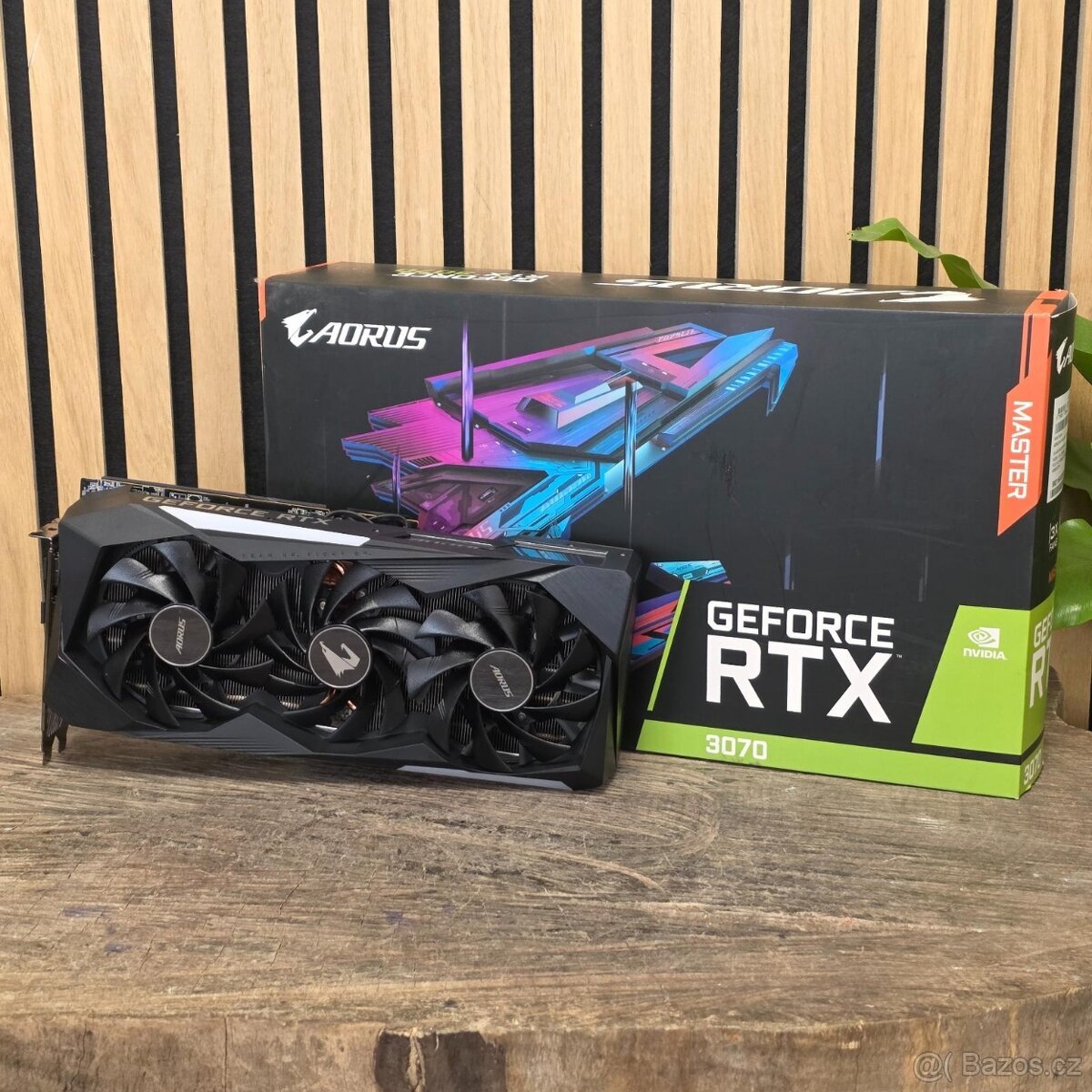 GIGABYTE RTX 3070 AORUS MASTER - 8GB