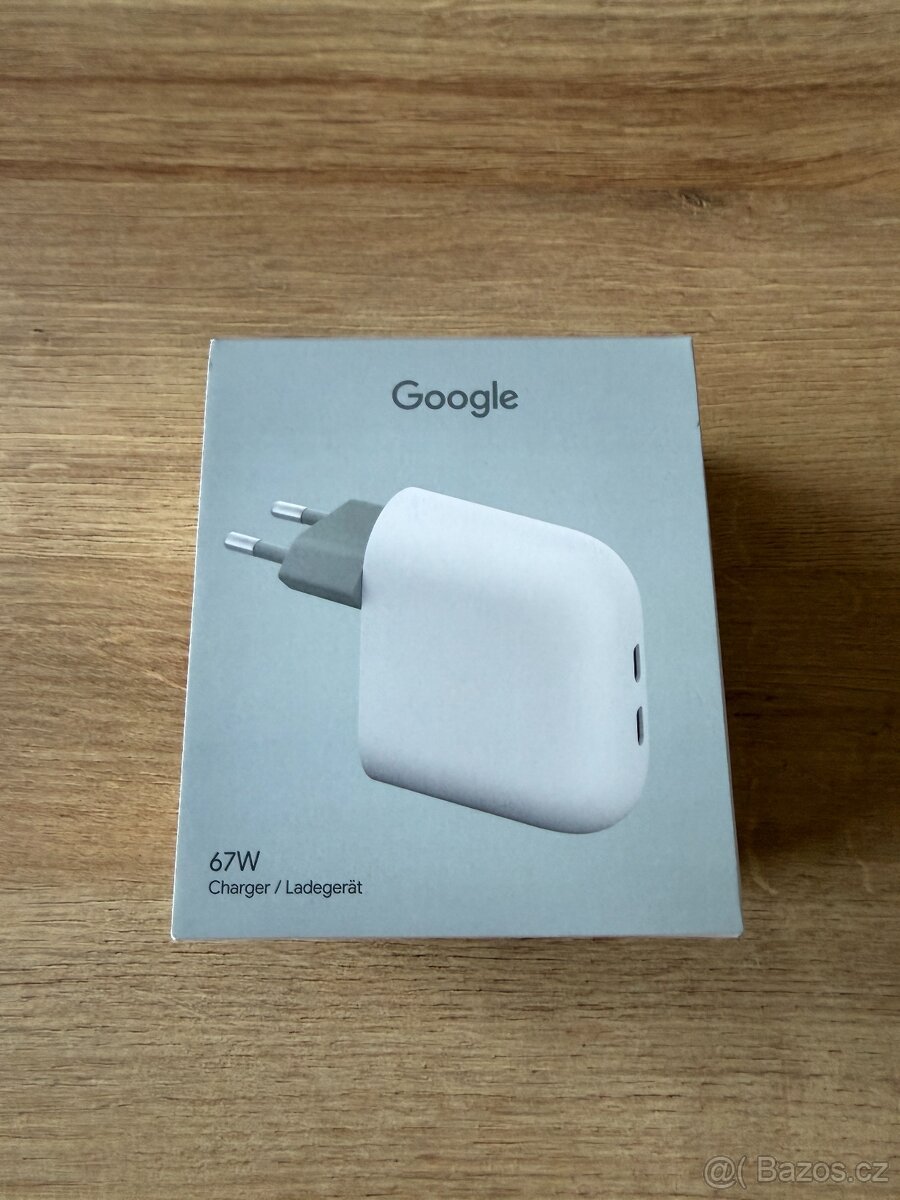 Google 67W USB-C nabíječka | Nová | Záruka