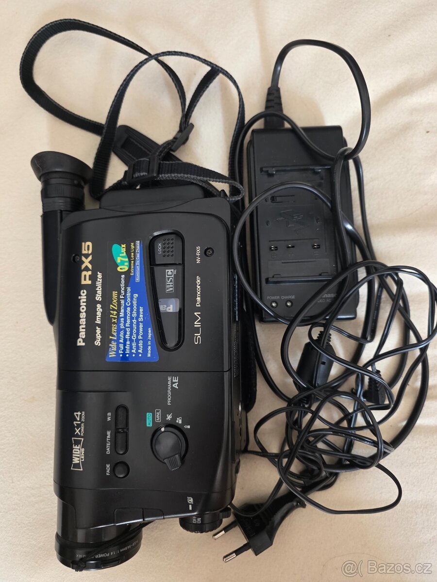 Retro videokamera Panasonic