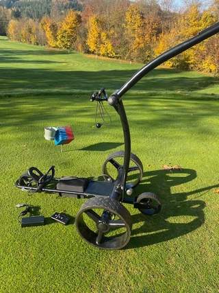 Elektrický golfový vozík s dálkovým ovládáním