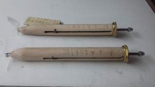 orientační magnetický tlošťkoměr houslových desek