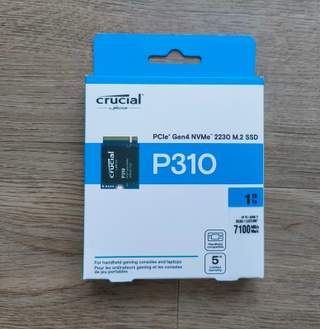 Crucial P310 1TB M.2 NVME PCI-E 4.0 2230 PCI-E 4.0 Nový