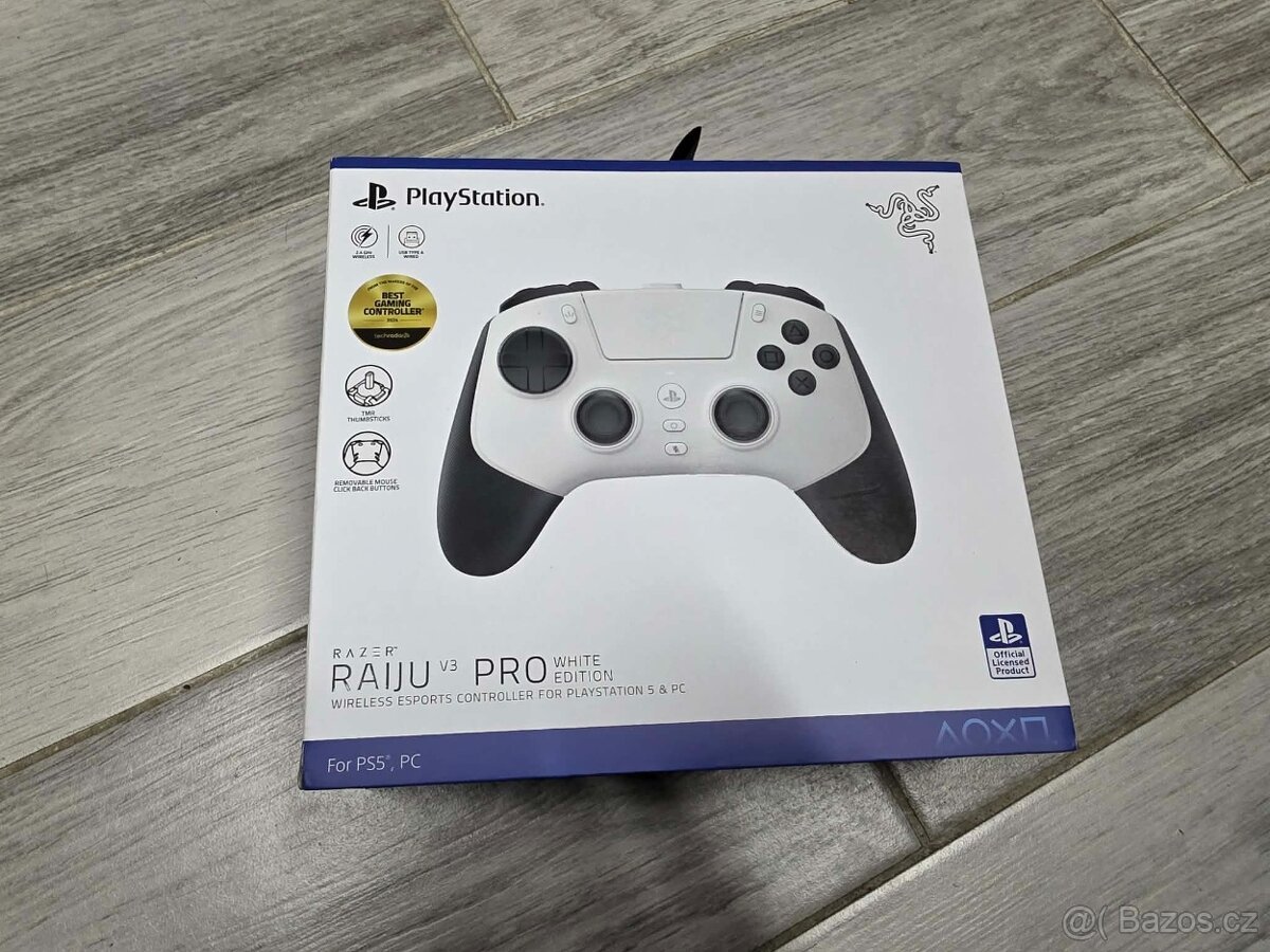 Razer Razer Raiju V3 Pro PS5 & PC White