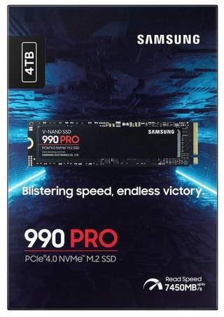 Samsung 990 PRO 4TB M.2 (MZ-V9P4T0BW)