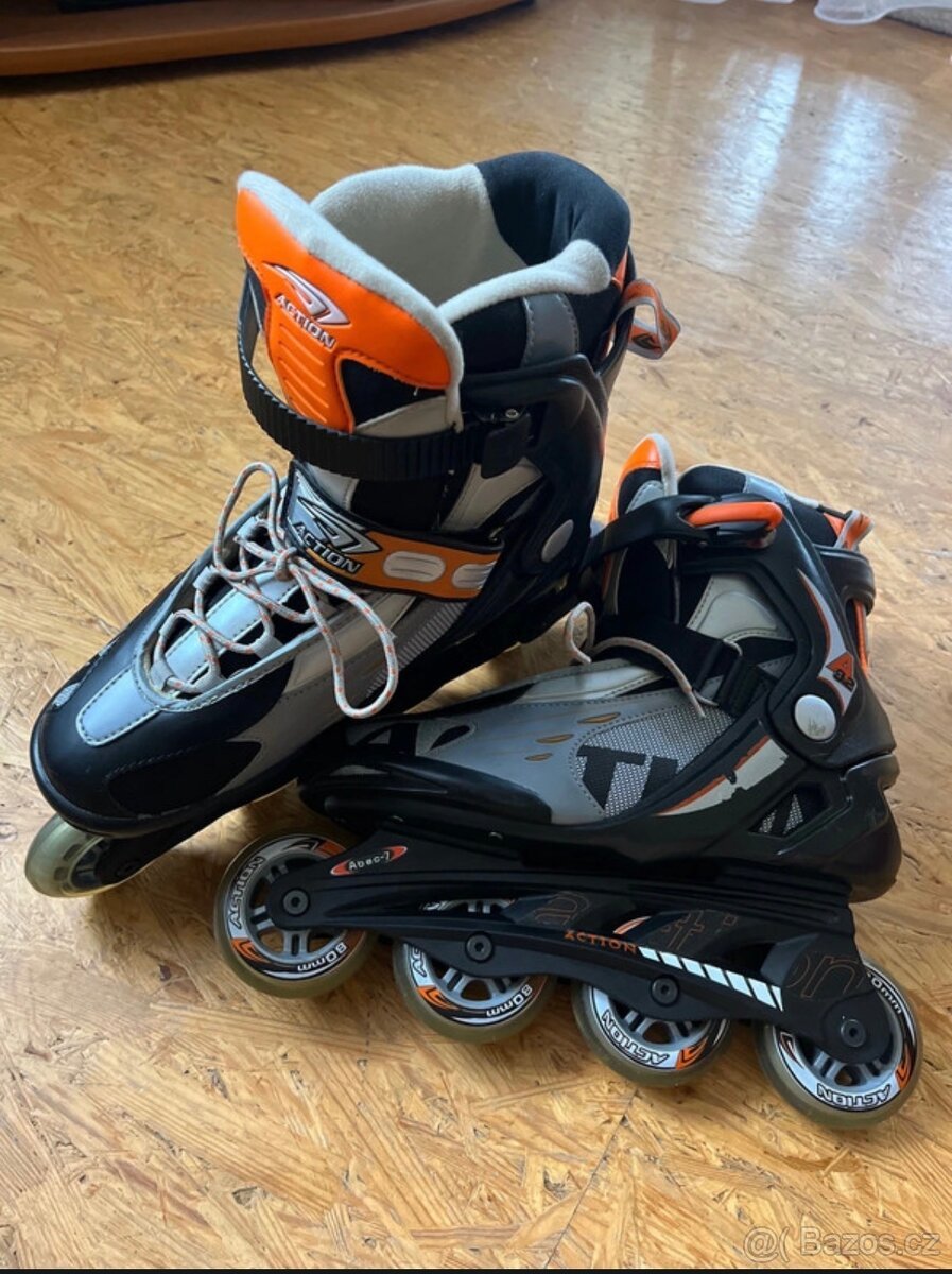 Kolečkové (inline) brusle - velikost 43
