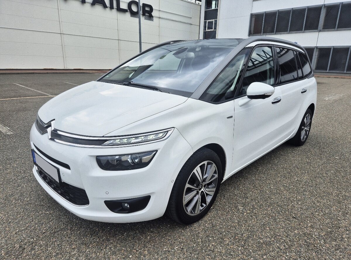 C4 GRAND PICASSO 2.0HDI EXCLUSIVE MANUÁL LED VÝHŘEV JBL TAŽN
