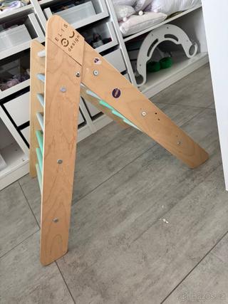 Piklerové trojúhelník, montessori houpačka,oboustranné prkno