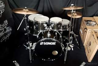 Prodám nové bicí Sonor AQX stage- komplet, zár.2roky