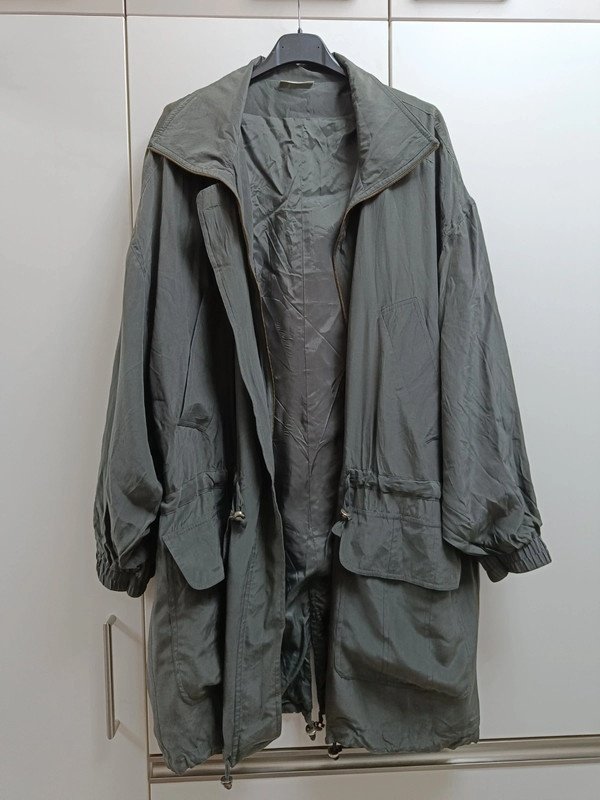 Dámský hedvábný kabát, vel. XL - XXXL