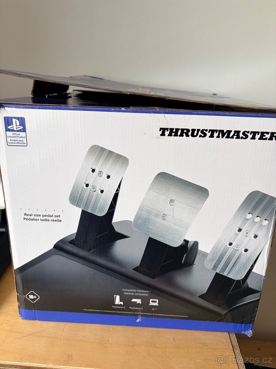 Trustmaster pedály gt