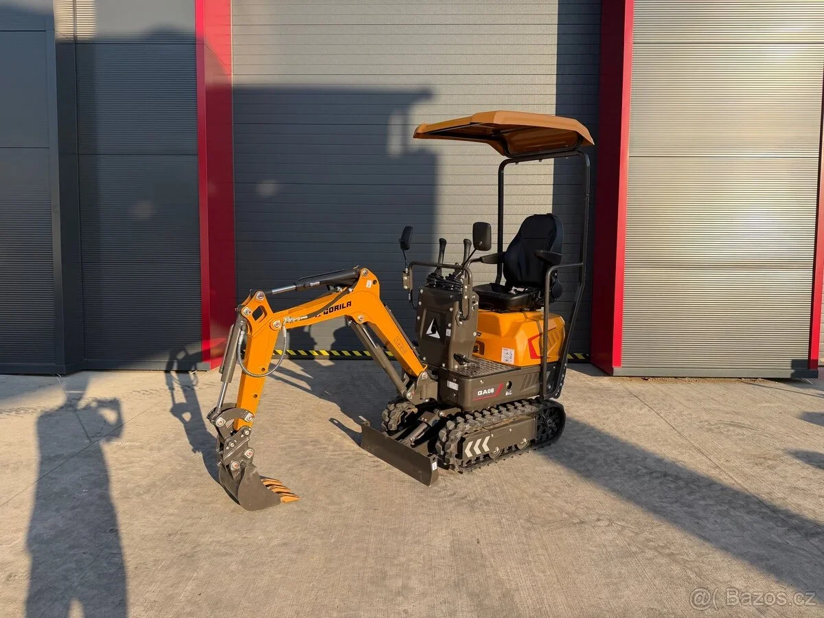 Minibagr Gorila GA06 - 600kg AKCE