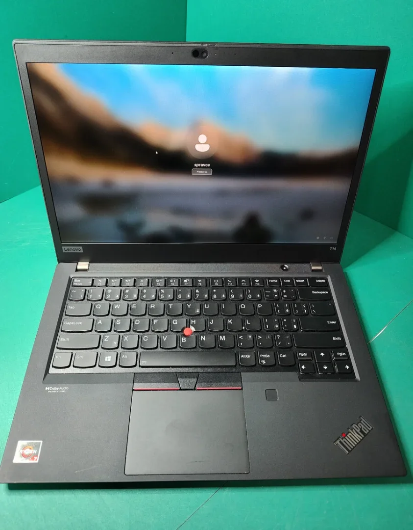 █ Lenovo Thinkpad T14S (R5, 16GB, LCD 400 NIT, záruka) █