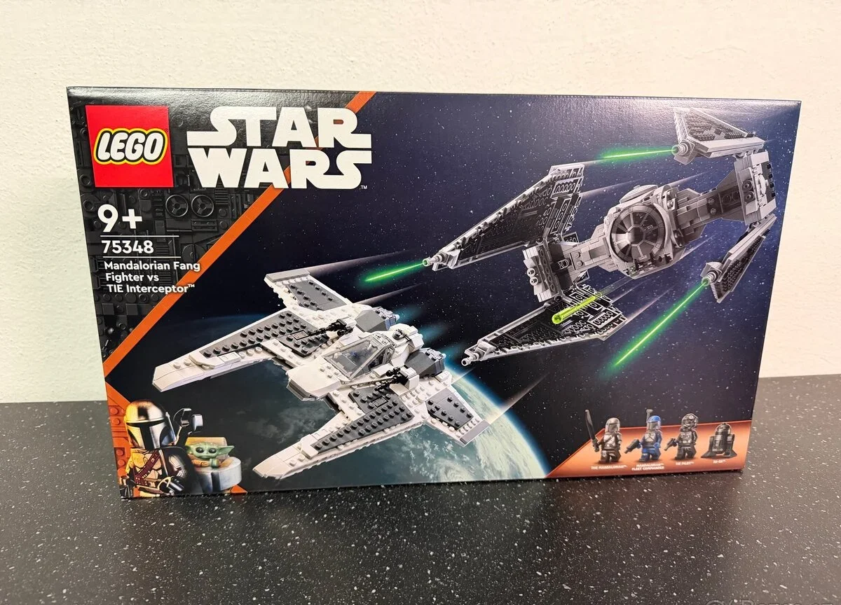 LEGO Star Wars 75348 Mandalor. stíh. Fang vs. TIE interptor